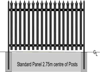 Palisade Fencing